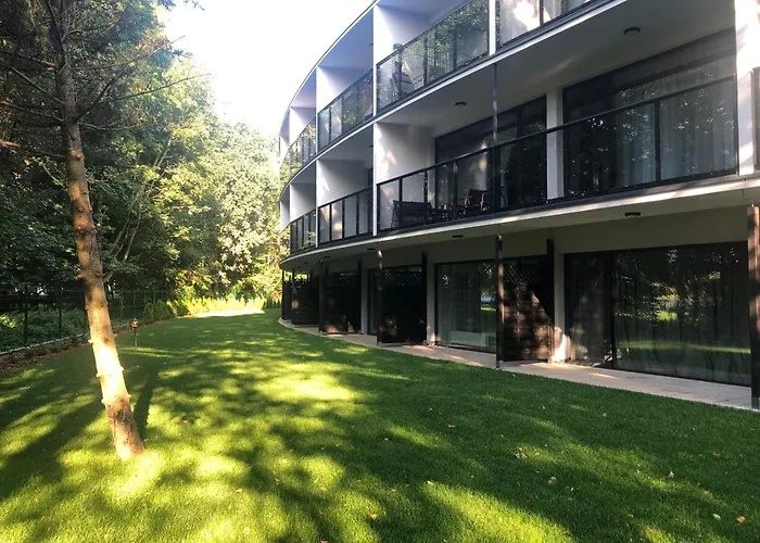 Solne Apartamenty A033 z klimatyzacją i ogrodem Solny Resort