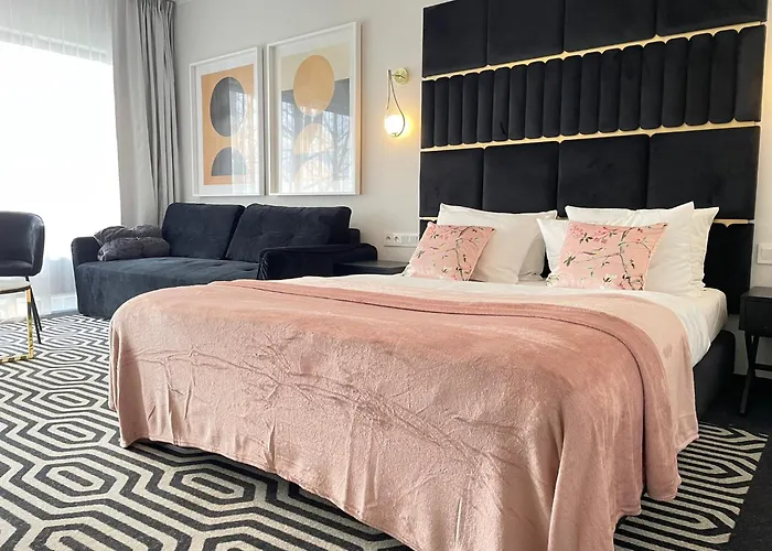 Solne Apartamenty A033 z klimatyzacją i ogrodem Solny Resort